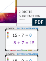 MATH Q2 L7 Two Digit Subtraction