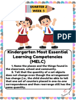 Quarter 2-Week 5 Kindergarten Worksheets