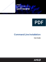 Command Line Installation