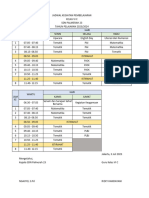 Jadwal Pembelajaran 6 C-1