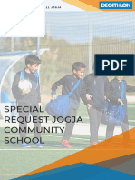 Special Request Jogja Community School: Decathlon Pakuwon Mall Jogja