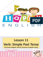 GHT - Happy English - Lesson 11 - Simple Past Tense