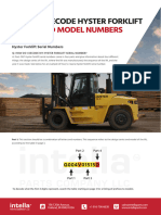 How To Decode Hyster Forklift Serial and Model Numbers 2023