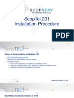 Module 1 - ScopTel 201 Installation 1