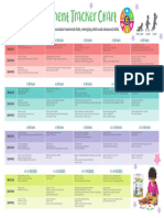 APP Child Development Tracker Chart A3