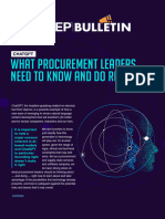 Chatgpt What Procurement Leaders Need To Know and Do Right Now