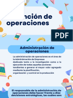 Función de Operaciones