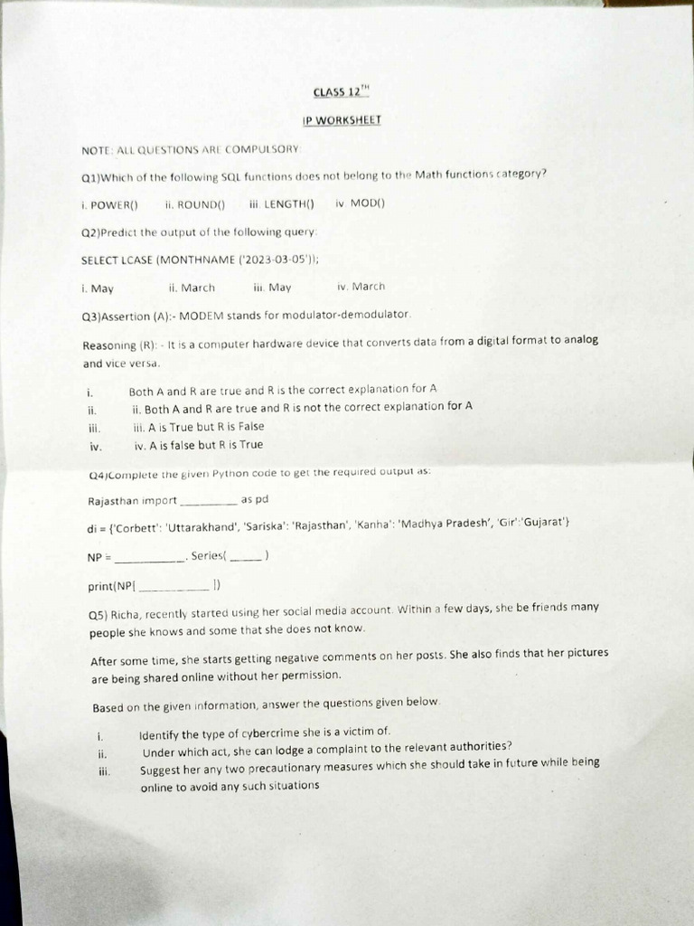 Ip Assignment PDF