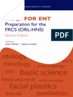 Costello, Winter - MCQs For ENT, 2e (Oxford Higher Specialty Training) - Oxford University Press (2019)