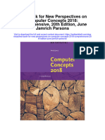 Instant Download Test Bank For New Perspectives On Computer Concepts 2018 Comprehensive 20th Edition June Jamrich Parsons PDF Full