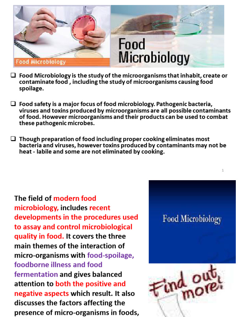 Food Microbiology Pdf