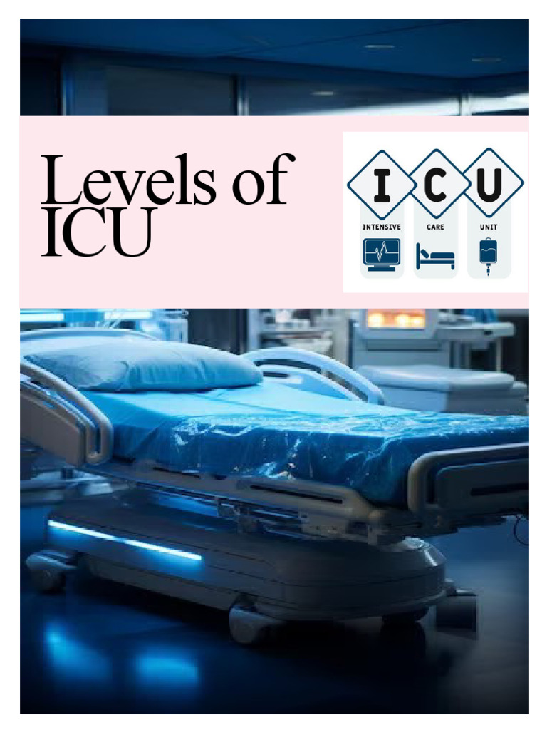 Levels of ICU Design Pre Final 2 PDF Intensive Care Unit
