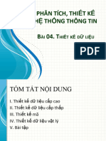 Bai04.thiet Ke Du Lieu