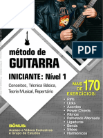 Metodo de Guitarra Nivel 1 Iniciante Vilmar Gusberti