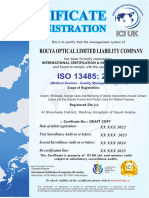 ROUYA OPTICAL LIMITED LIABILITY COMPANY Ici Uk Draft 13485