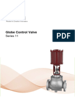 FCC Series 11 High Pressure Globe Control Valves