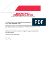 New LazMall Commission Rates