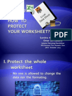 Protect Worksheet