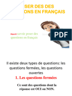 Poser Des Des Questions en Franã - Ais