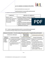 Fiche Consigne Module LVE