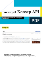 Belajar Konsep API