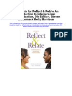 Instant Download Test Bank For Reflect Relate An Introduction To Interpersonal Communication 5th Edition Steven Mccornack Kelly Morrison PDF Scribd