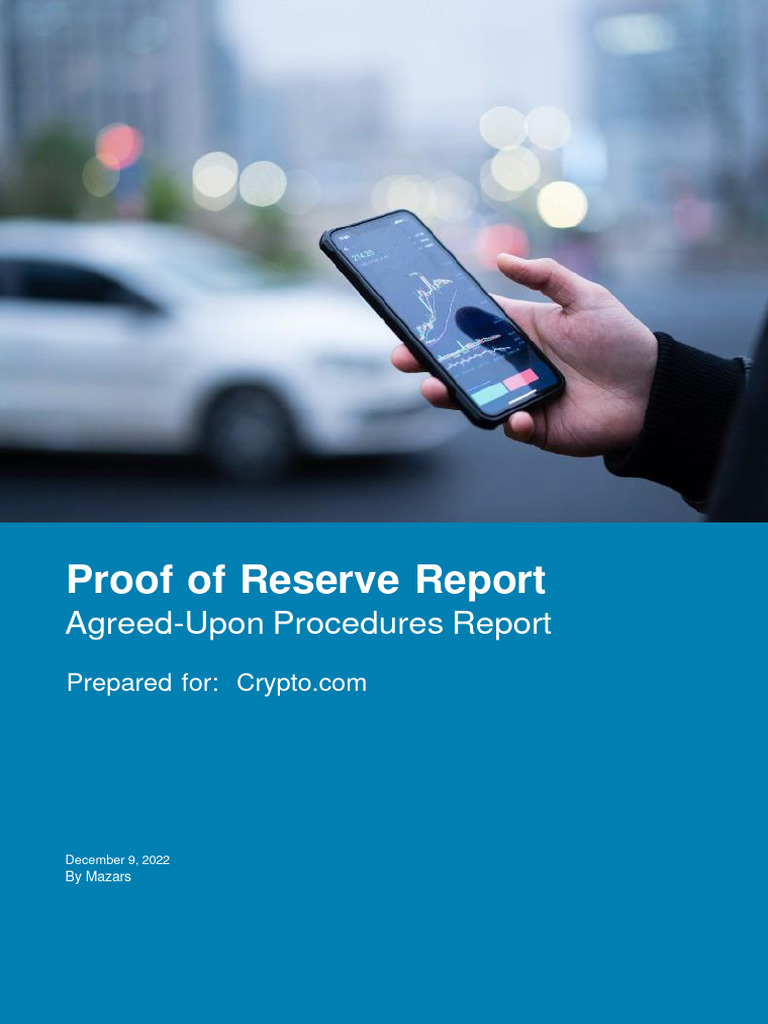 Crypto.com Proof of Reserves Audit | PDF | Databases | Business
