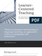 Learner - Centered Teaching - Meeting 11-12