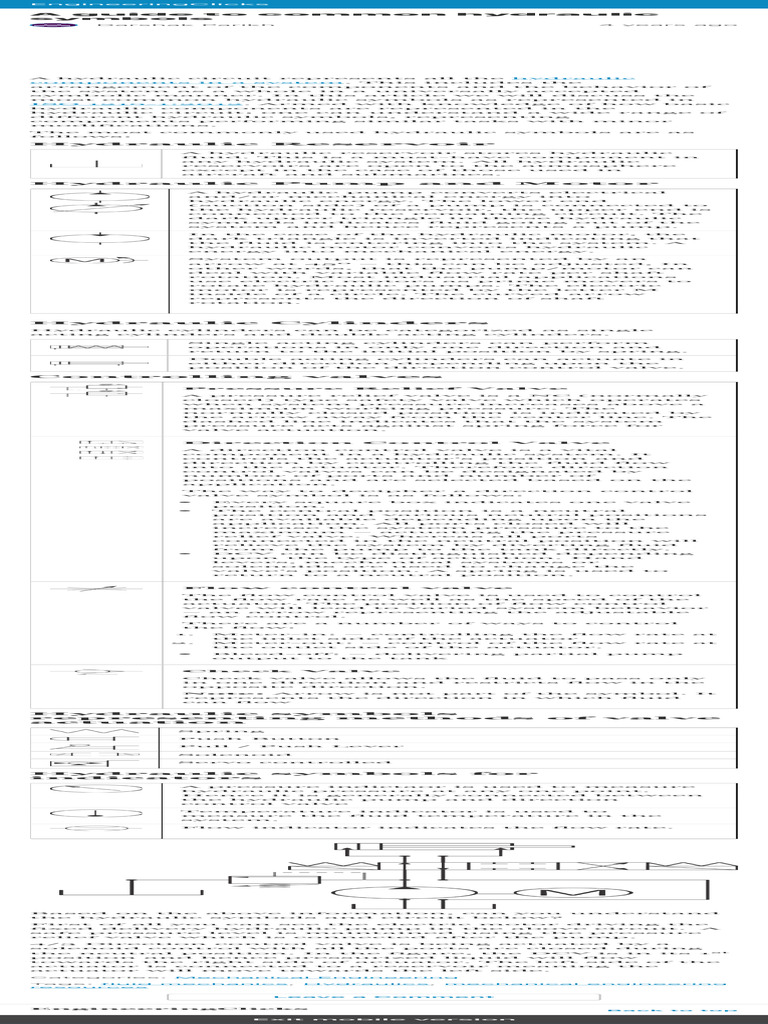 BASIC HYDRAULIC SYMBOLS PDF FREE DOWNLOAD visual data 8
