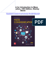 Instant Download Test Bank For Introduction To Mass Communication 10th Edition Stanley Baran PDF Ebook