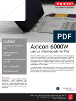 Axicon 6000w Pharmacode Verifier