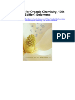 Instant Download Test Bank For Organic Chemistry 10th Edition Solomons PDF Full