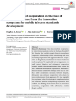 Jones Et Al 2020 SMJ - THe Evolution of Cooperation