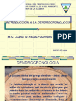 Introduc Dendrocronologia