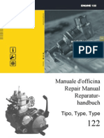 Aprilia 125 Rotax 122 Engine Repair Manual ITA,EnG,GER by Mosue
