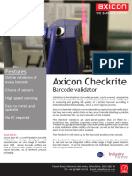 Axicon Checkrite Barcode Validator