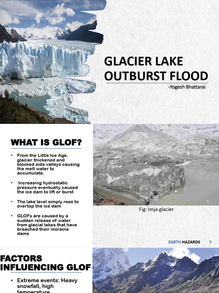 Glacier Lake Outburst Flood Pdf Flood Glacier