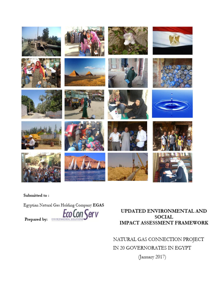 Updated Environmental and Social Impact Assessment Framework For 20 ...