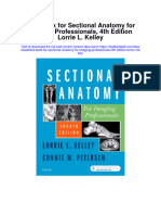 Instant Download Test Bank For Sectional Anatomy For Imaging Professionals 4th Edition Lorrie L Kelley PDF Scribd