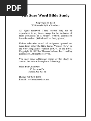 SureWord Bible Study Guide Complete