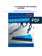 Instant Download Test Bank For Investments 9th Canadian by Bodie PDF Ebook