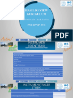 HASIL REVIEW KURIKULUM SARJANA - Januari 2020