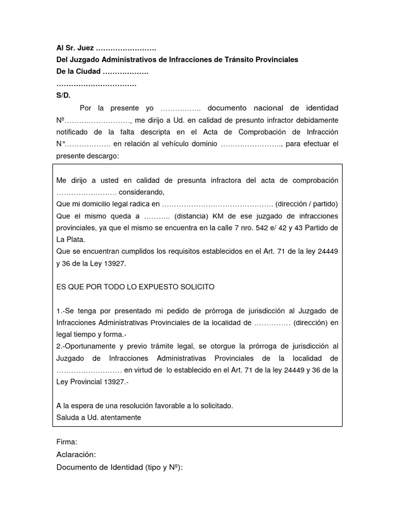 Prorroga de Jurisdiccion | PDF | Derecho