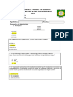 Evaluación Diagnostica Respuestas 2024