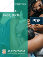 Class 2 8 Precipitous (Fast) Birth