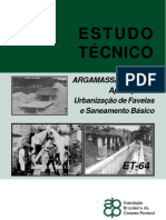 ET-64 AA Aplicacao Urbanizacao Favelas Saneamento
