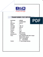 TEST REPORT 3000 kVA 23F001607