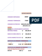 Costo Por Proceso 2024