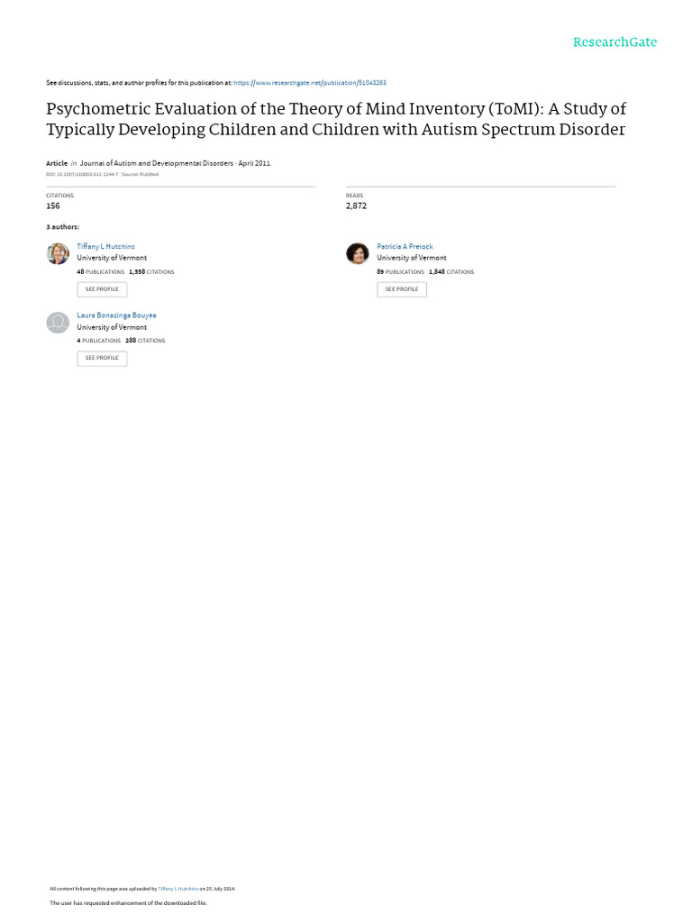 Hutchinsprelockbonazinga2011 php pdf autism spectrum theory of mind