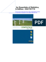 Full Download Test Bank For Essentials of Statistics 4 e 4th Edition 0321761715 PDF Free